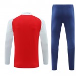 Arsenal Sweatshirt Za Trening Četvrt-Zip 2024-25 Crvena